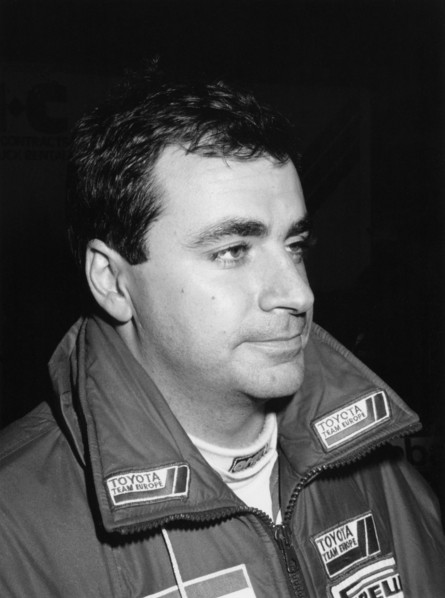Carlos Sainz, 1989. Artist: Unknown