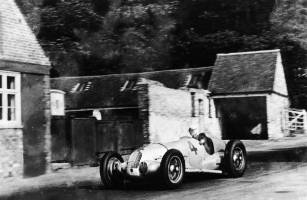 Mercedes-Benz W125, Donington Grand Prix, 1937. Artist: Unknown