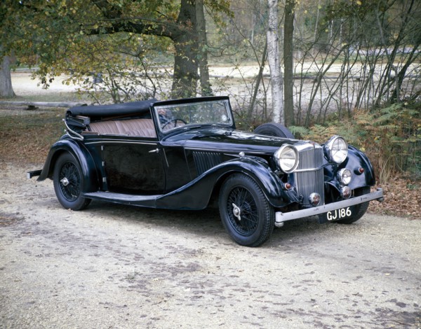 1937 Alvis Speed 25. Artist: Unknown
