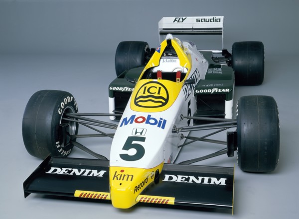 A 1984 Williams FW09B. Artist: Unknown