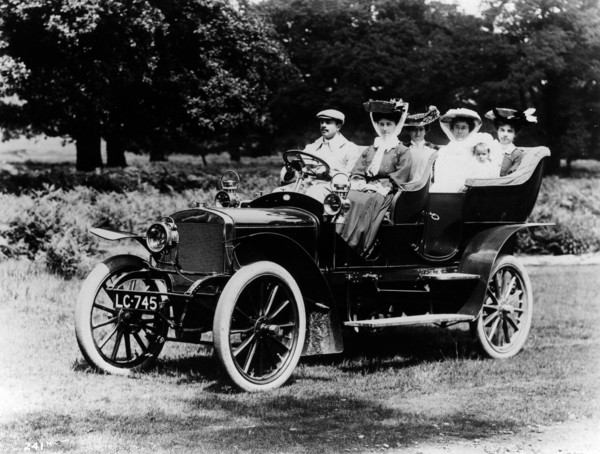 1906 Thornycroft 30 hp car, (c1906?). Artist: Unknown