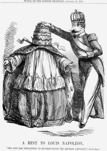 'A Hint to Louis Napoleon', 1859. Artist: Unknown