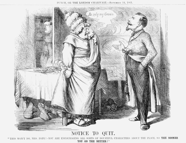 'Notice to Quit', 1861. Artist: Unknown