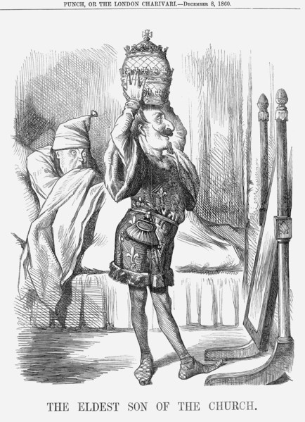 'The Eldest Son of the Church', 1860. Artist: Unknown