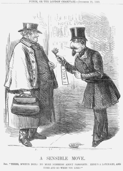 ' A Sensible Move'. 1860. Artist: Unknown