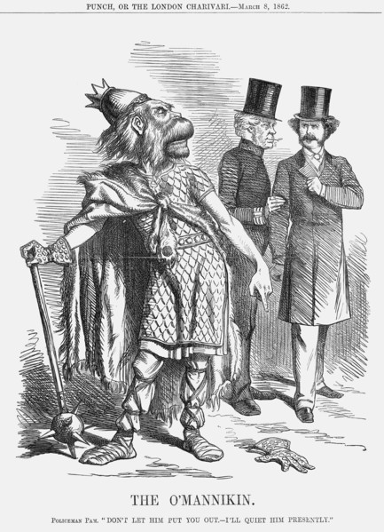 'The O'Mannikin', 1862. Artist: Unknown
