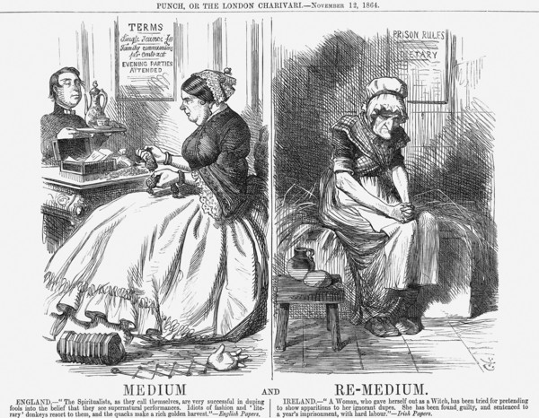 'Medium and Re-Medium', 1864. Artist: John Tenniel