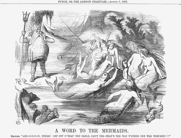 'A Word to the Mermaids', 1865. Artist: John Tenniel