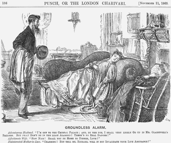 'Groundless Alarm', 1865. Artist: George du Maurier