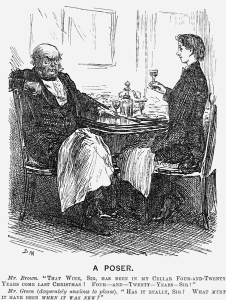 'A Poser', 1866. Artist: George du Maurier
