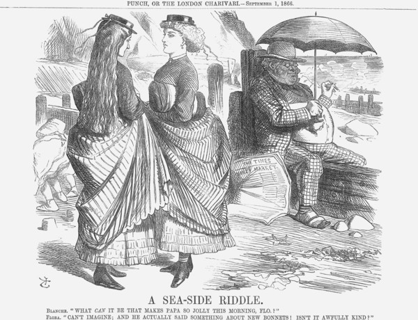 'A Sea-Side Riddle', 1866. Artist: John Tenniel