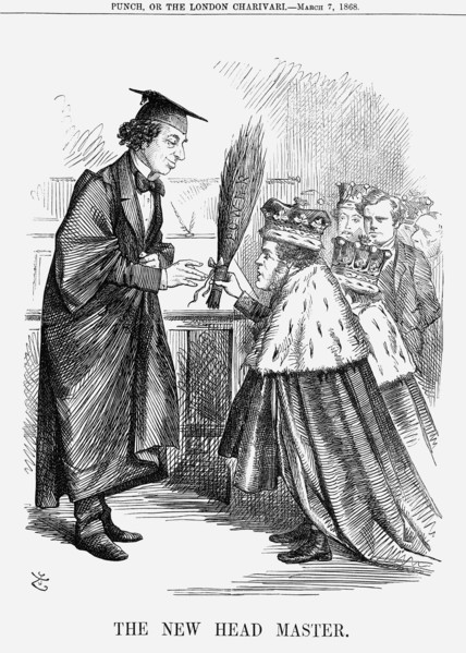 'The New Head Master', 1868. Artist: John Tenniel