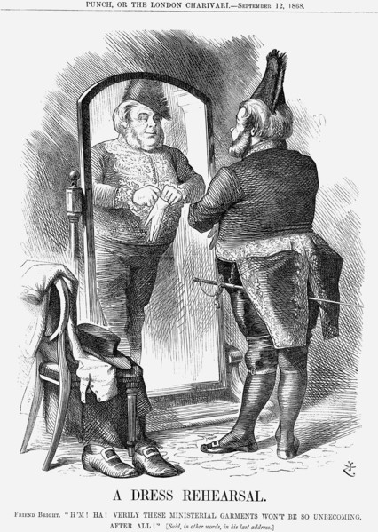 'A Dress Rehearsal', 1868. Artist: John Tenniel