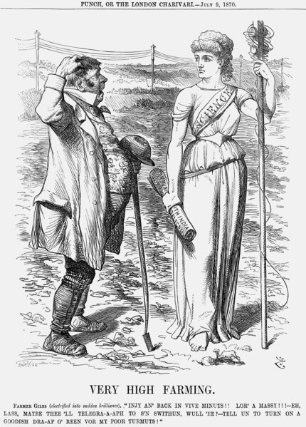 'Very High Farming', 1870. Artist: Joseph Swain