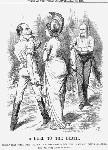 'A Duel to the Death', 1870. Artist: Joseph Swain