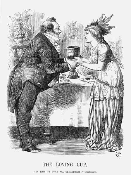 'The Loving Cup', 1872. Artist: Joseph Swain