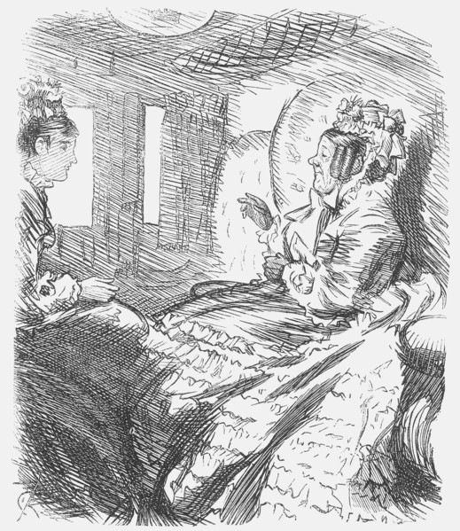 'The Question Settled', 1874. Artist: Charles Samuel Keene