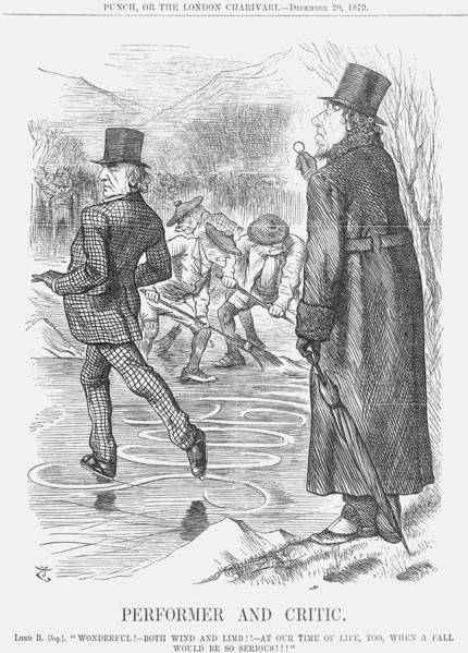 'Performer and Critic', 1879. Artist: Joseph Swain