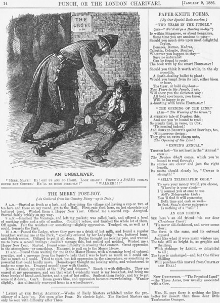 'An Unbeliever', 1886. Artist: Joseph Swain