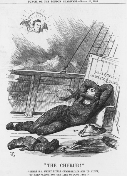 The Cherub!, 1884. Artist: Joseph Swain