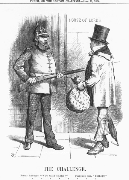 'The Challenge', 1884. Creator: Joseph Swain.