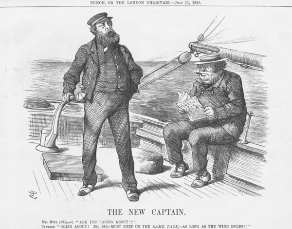 'The New Captain', 1885. Creator: Joseph Swain.