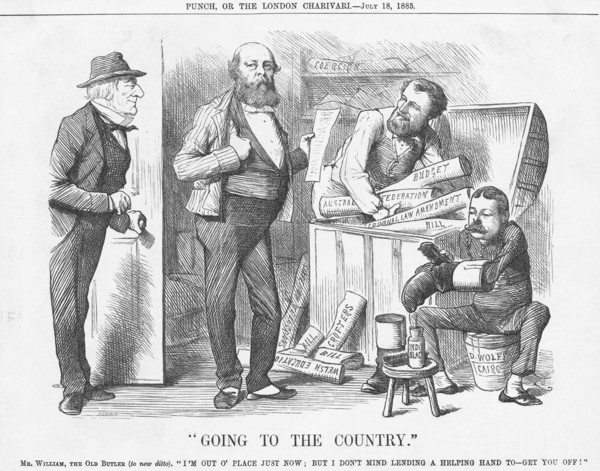 Going to the Country, 1885. Creator: Joseph Swain.