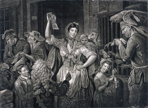 Campaign at Fleet Prison, London, c1770. Artist: Anon
