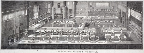 Cornhill, London, 1840. Artist: WD Hornsby