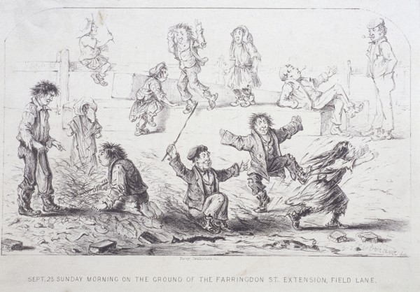 Field Lane Ragged School, London, 1853. Artist: Anon