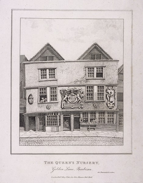 Golden Lane, London, 1800. Artist: Anon