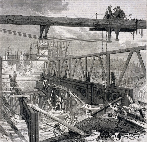 Holborn Viaduct, London, 1869. Artist: CC
