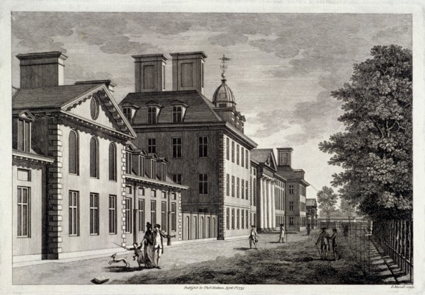 View of the Royal Hospital, Chelsea, London, 1775. Artist: Peter Mazell