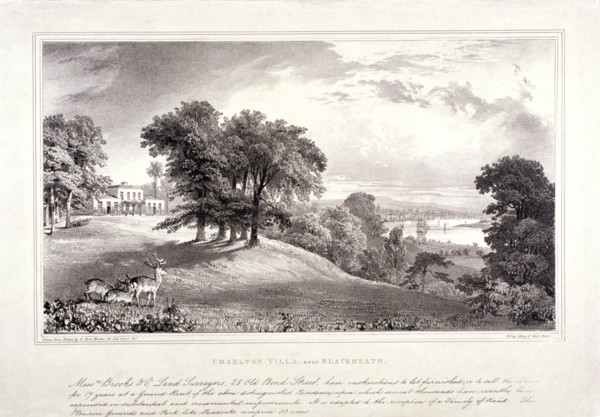 Charlton House near Blackheath, Greenwich, London, c1830. Artist: William Day