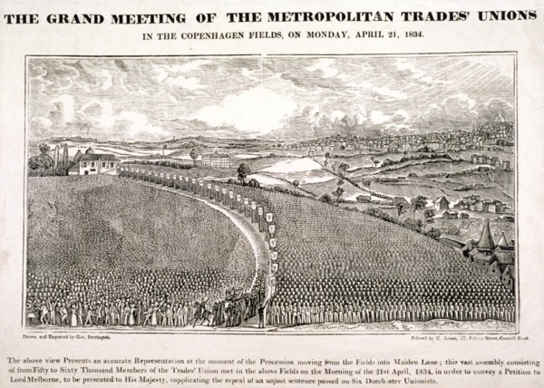 Copenhagen Fields, Islington, London, 1834. Artist: George Dorrington