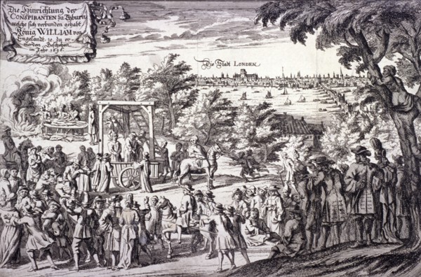 Tyburn, Paddington, London, 1696. Artist: Anon