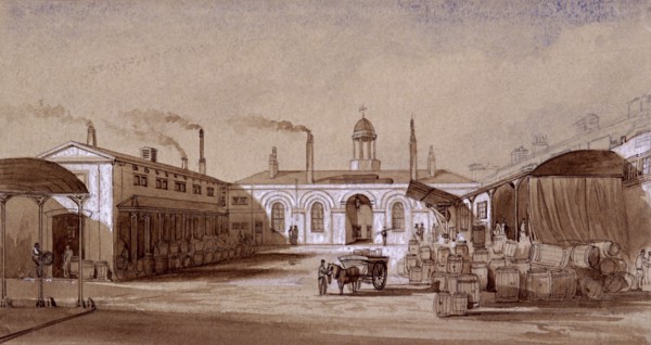 Albany Street, St Pancras, London, c1830. Artist: E Noyce