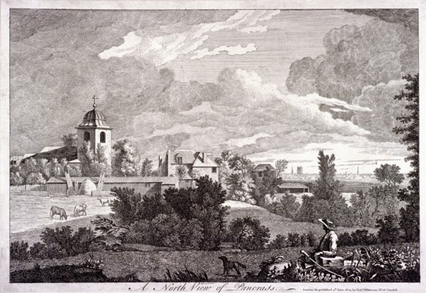 St Pancras, London, 1805. Artist: Anon