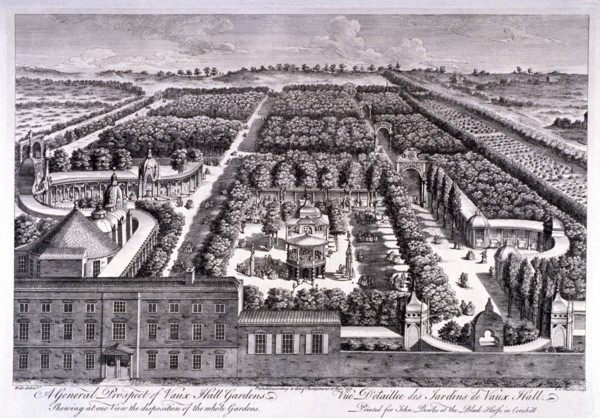 Vauxhall Gardens, Lambeth, London, 1751. Artist: Johann Sebastian Muller