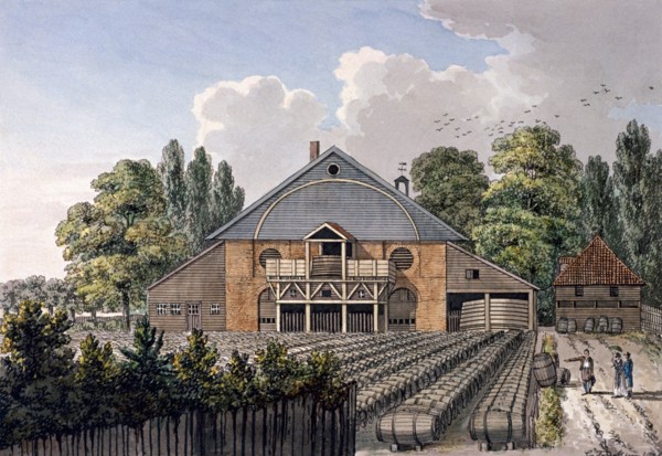 Cuper's Gardens, Lambeth, London, 1801. Artist: Charles Tomkins