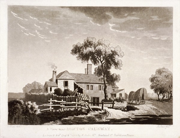 View near Brixton Causeway, Lambeth, London, 1785. Artist: Francis Jukes