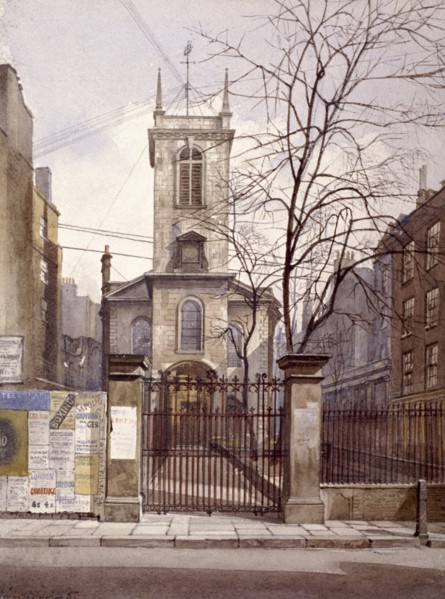 St Olave Jewry, London, 1887. Artist: John Crowther