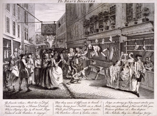 'The beaux disaster', 1747. Artist: John June