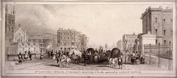 Borough High Street, Southwark, London, c1835. Artist: Anon