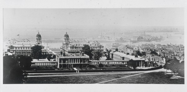 Greenwich and the Isle of Dogs from the Royal Observatory, London, 1970. Artist: Anon