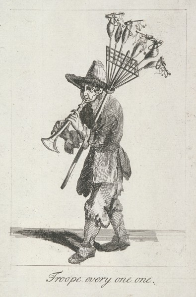 'Troope every one one', Cries of London, (c1688?). Artist: Anon