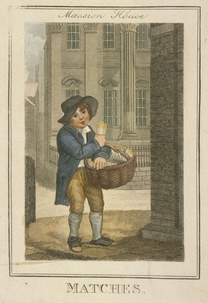 'Matches', Cries of London, 1804. Artist: Anon