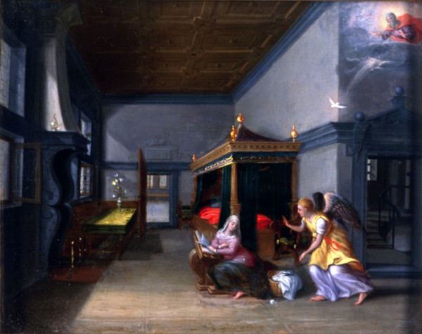 'The Annunciation'. Artist: Anon