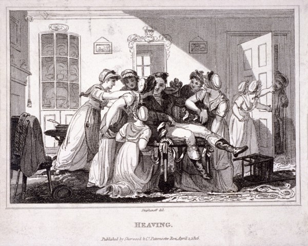 'Heaving', 1816. Artist: Anon