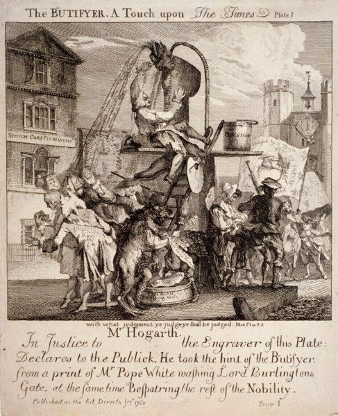 William Hogarth, 1762. Artist: Paul Sandby